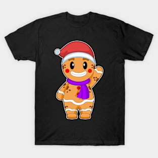 Cookie Christmas Scarf T-Shirt